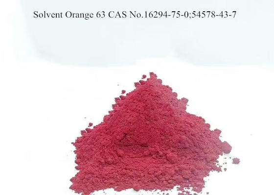 PS Coloração Solvente solúvel em óleo Laranja 63 CAS 16294-75-0 Corante fluorescente