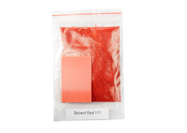 Vermelho solvente 111 de Haite/resistência vermelha 5 do alcaloide do ³ da densidade 0.36g/cm da tintura solvente do pó