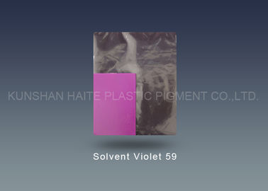 CAS 6408 72 6 ponto de derretimento solvente 186℃ da violeta 59 25Kg pelo cilindro