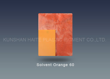 Substância corante alaranjada transparente da resistência térmica 3G 300℃ da laranja 60 solventes de CAS 61969-47-9 para o poliéster