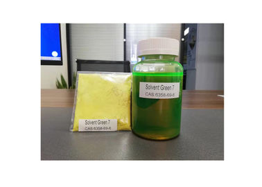 CAS 6358 verde solvente 7 do pó solúvel em água da tintura 69 6 para a tinta fluorescente