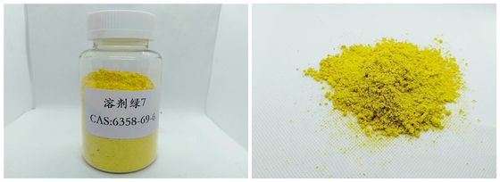 Verde fluorescente 7 CAS No da tinta do solvente amarelo do pó 6358 69 6
