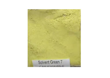 CAS No 6358 69 6 tintura fluorescente da tinta do pó amarelo do verde 7 do solvente