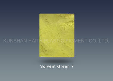Verde solvente 7 claro - tinta amarela CAS de Fluorecent do pó nenhuns 6358 69 6 Intensity120%