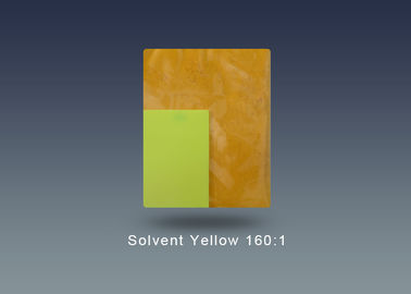 O amarelo solvente 160/1 resiste o calor na substância corante de 260° C em materiais e em pintura do óleo